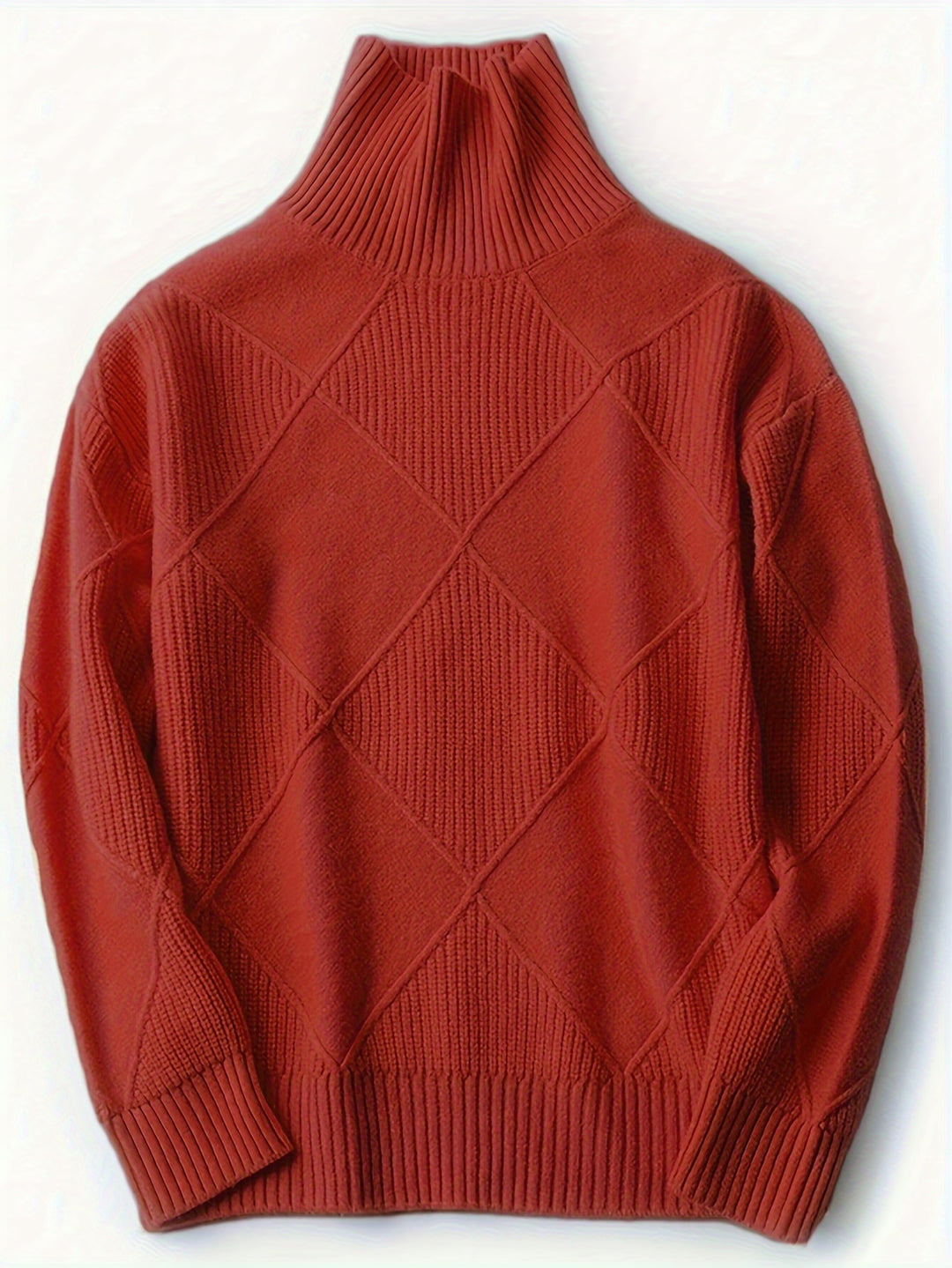 Freya | Textured Turtleneck Sweater