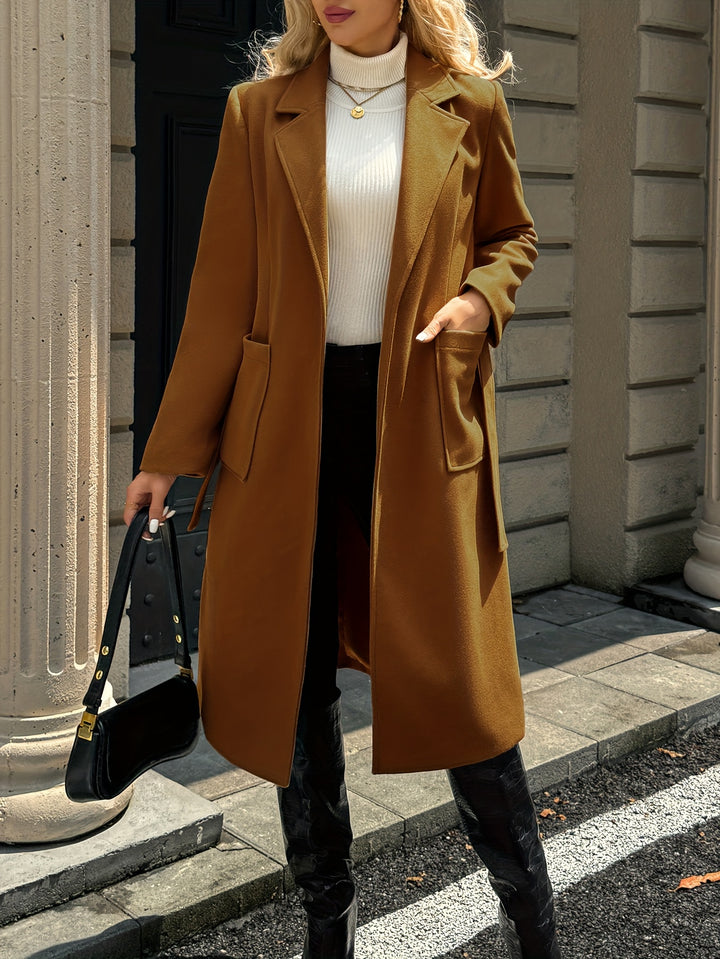 Juniper | Belted Longline Coat