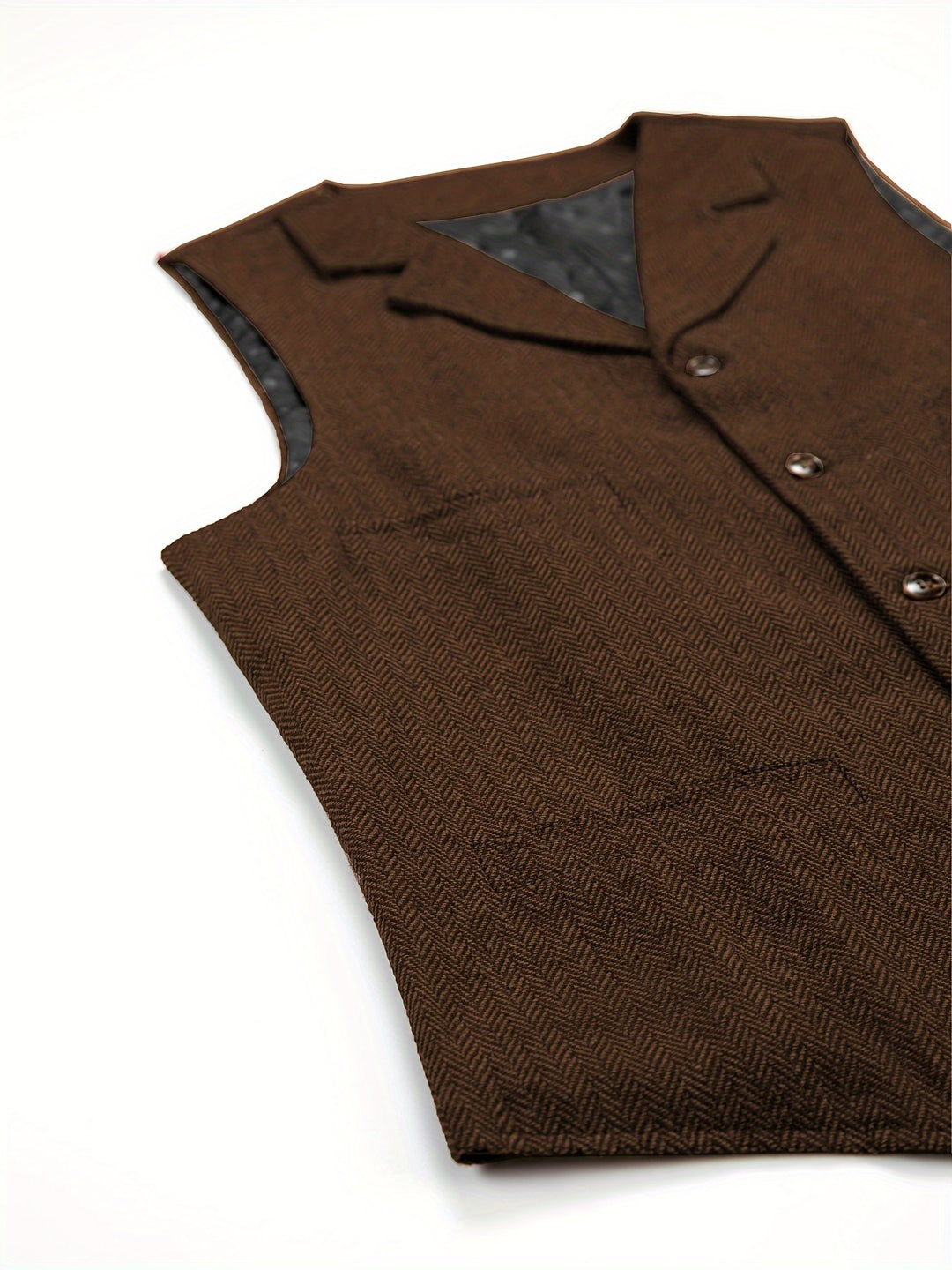 Rhodes | Heritage Herringbone Waistcoat