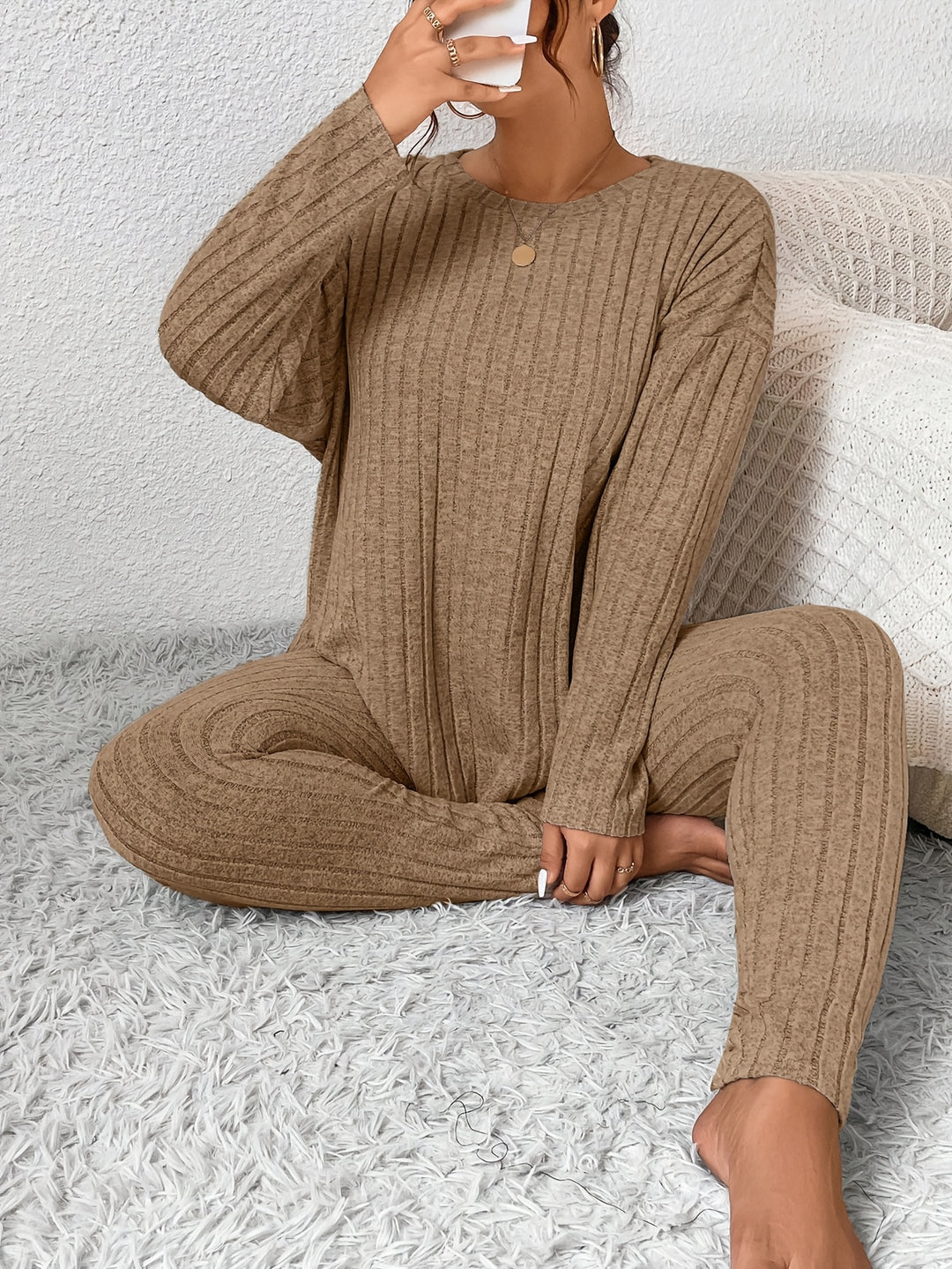 Bellamy | Relaxed Ribbed Two-Piece Set