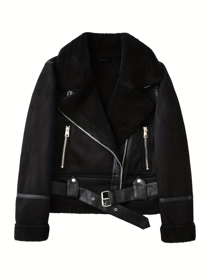 Rosabel | Cosy Biker Jacket