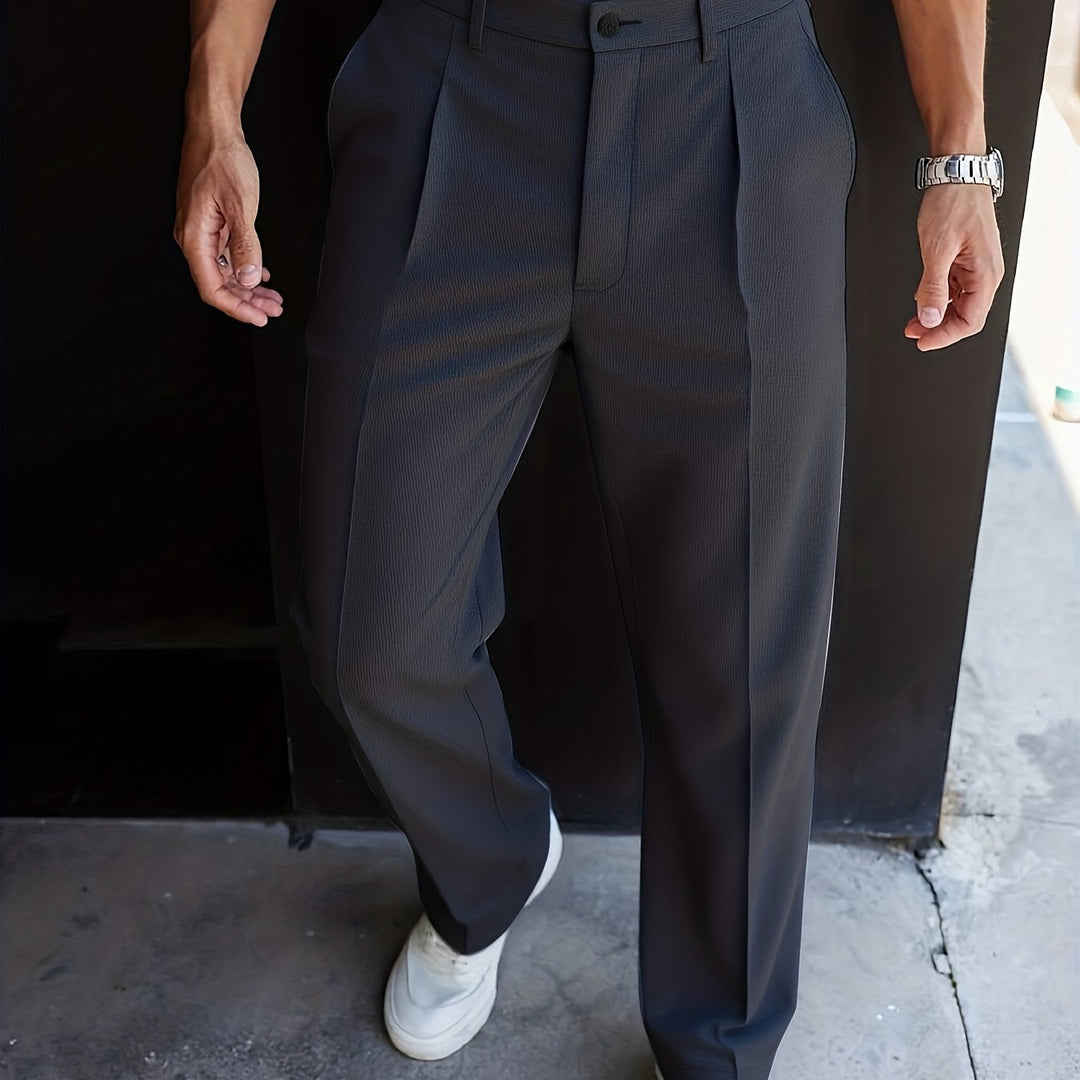 Hollister | Tailored Straight-Leg Trousers