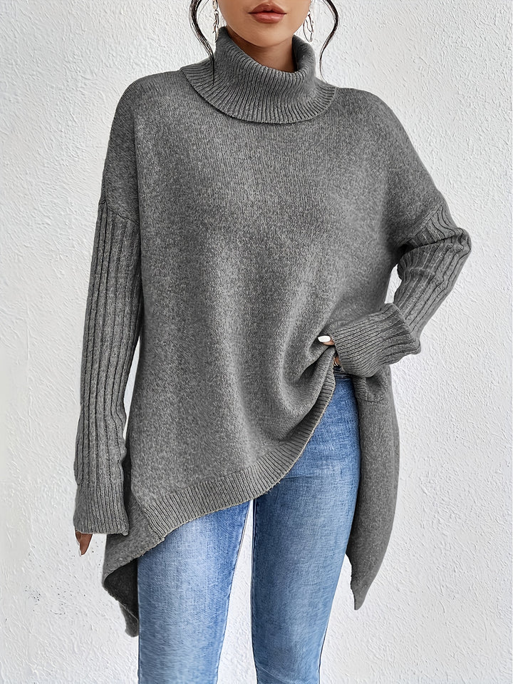 Brooke | High-Neck Relaxed Jumper