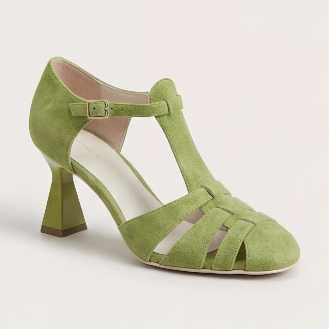 Ella | Stylish Vintage Strap Heels