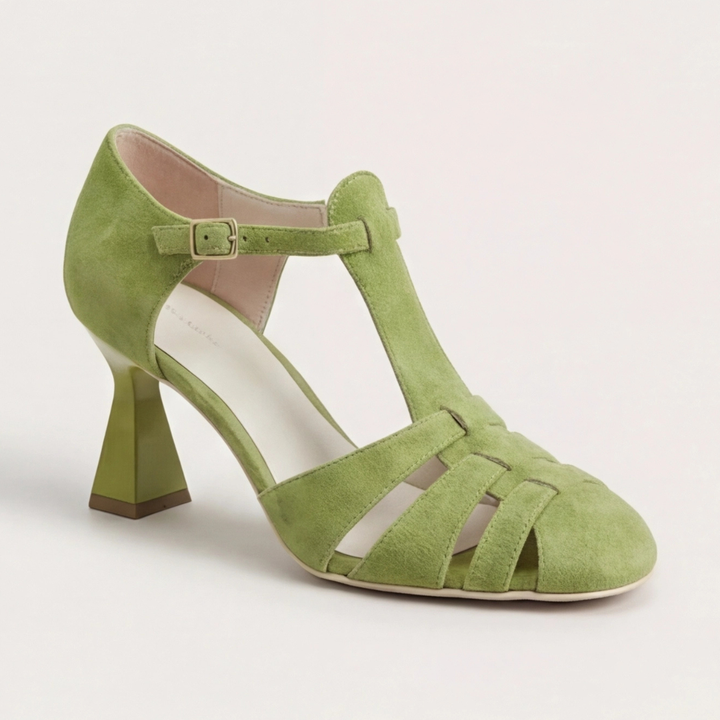 Ella | Stylish Vintage Strap Heels
