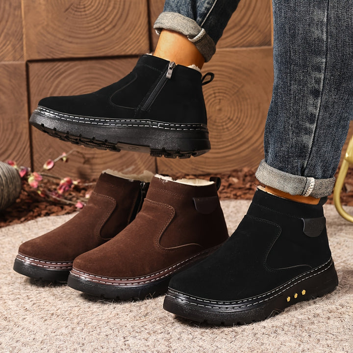 Brendan | Cosy Winter Ankle Boots