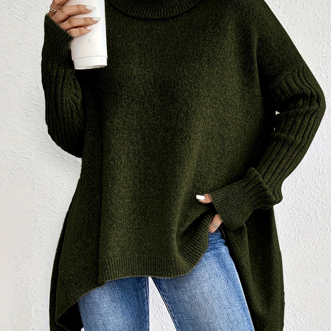 Brooke | High-Neck Relaxed Jumper