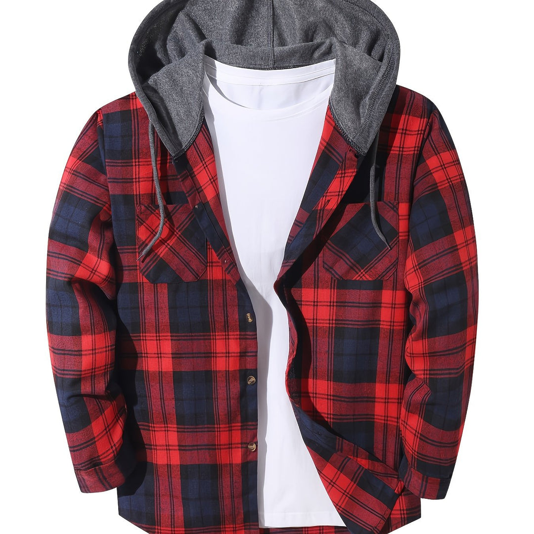 Byron | Rugged Hooded Shirt