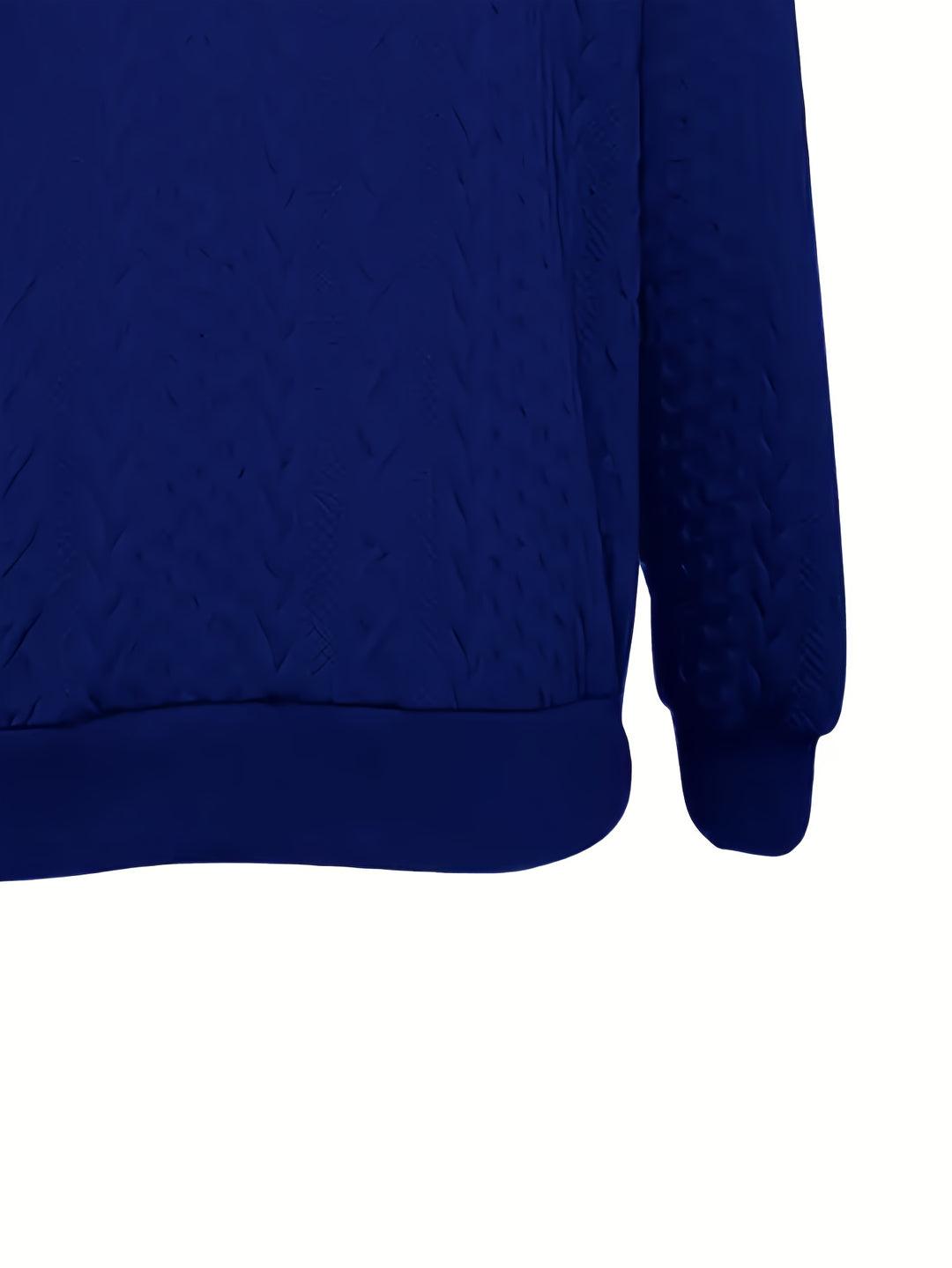 Pearl | Textured Zip-Up Hoodie