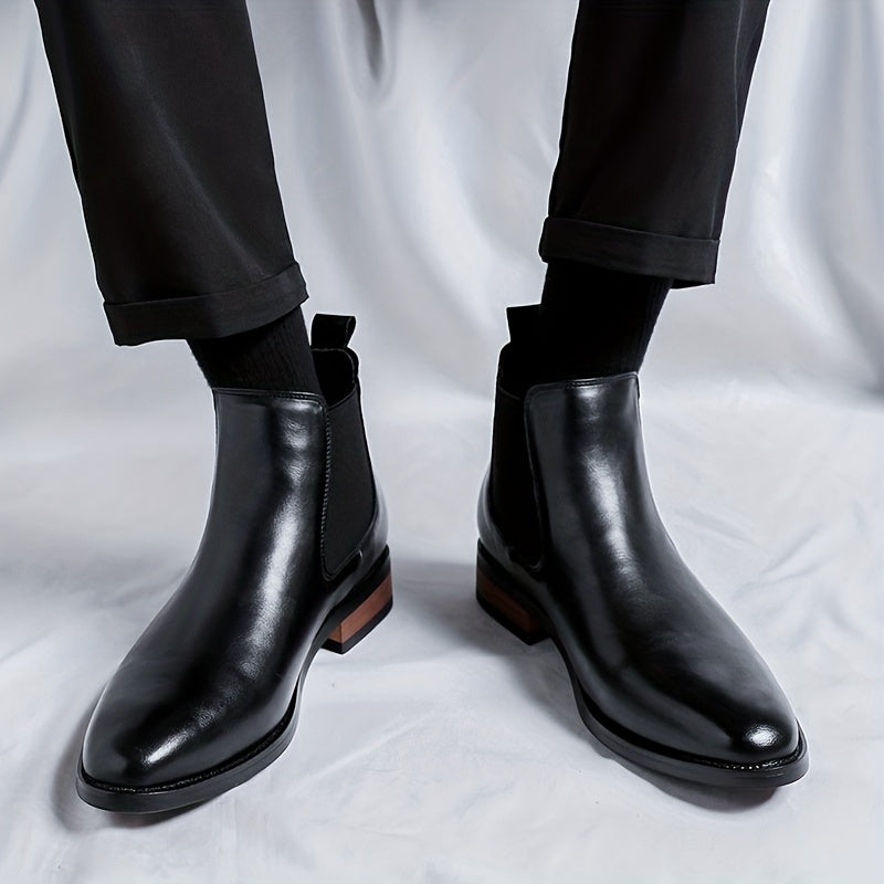 Thaddeus | Polished Chelsea Boots