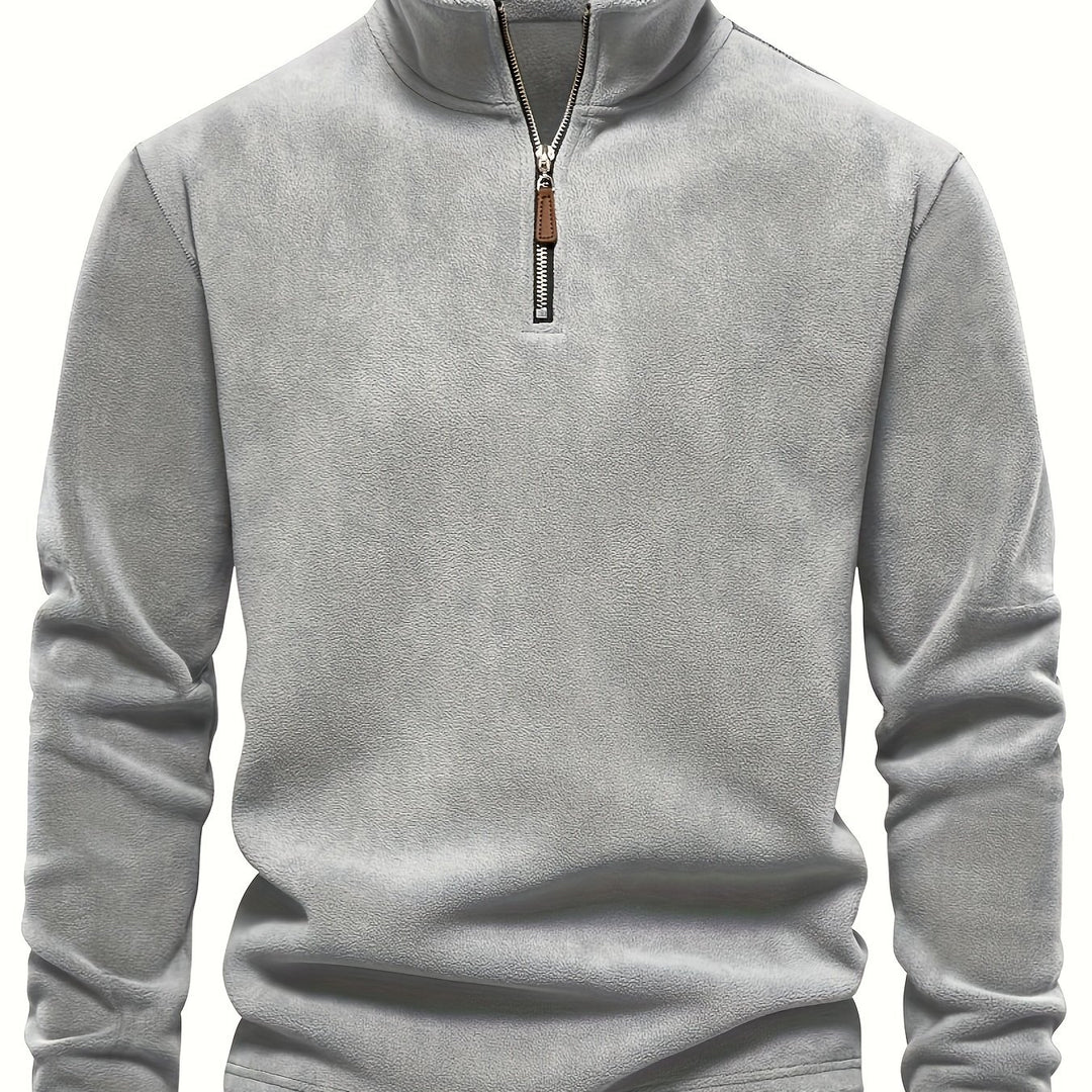 Fraser | Half-Zip Stand-Collar Pullover