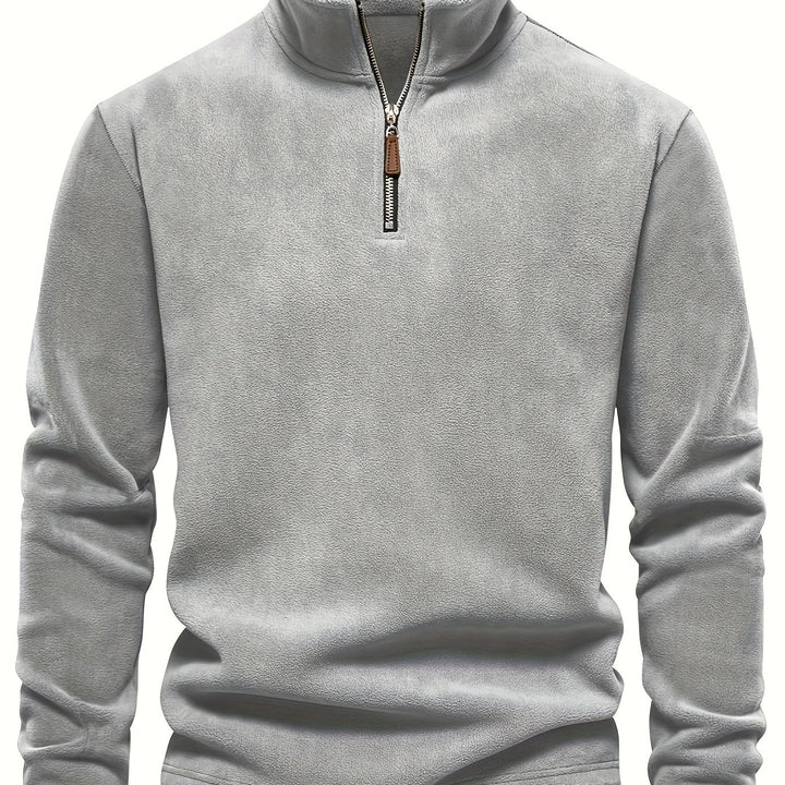 Fraser | Half-Zip Stand-Collar Pullover