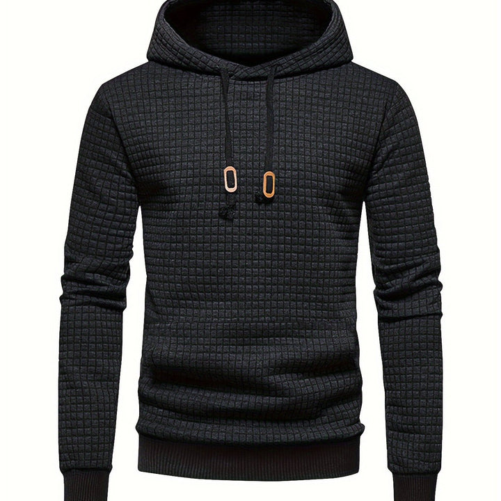 Quentin | Textured Hooded Sweatshirt