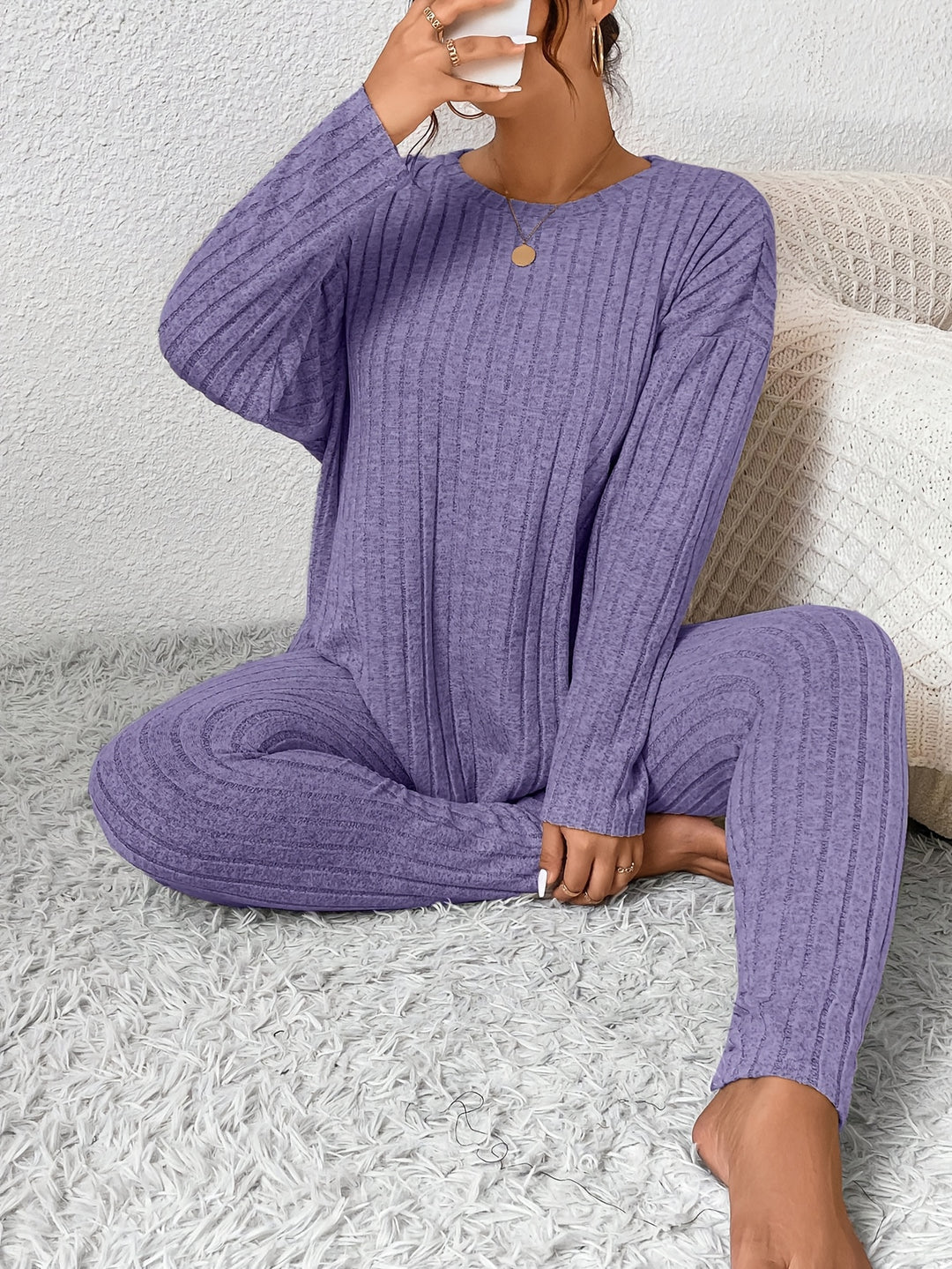 Bellamy | Relaxed Ribbed Two-Piece Set