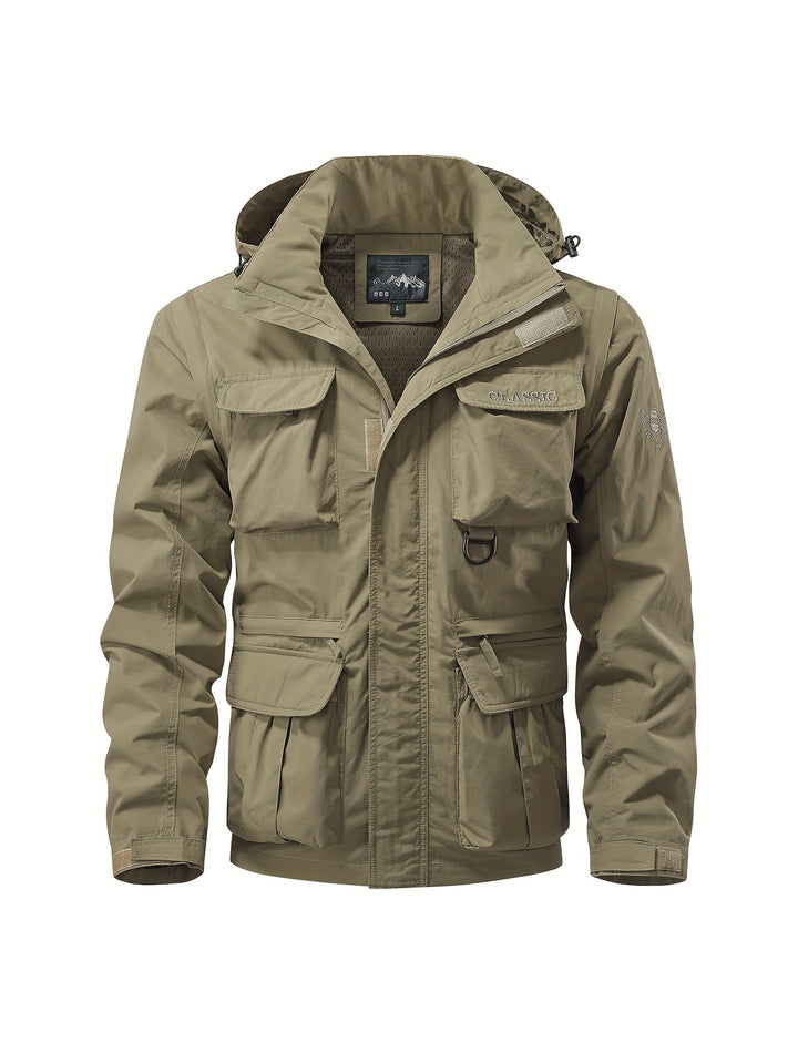 Auden | Detachable-Hood Utility Jacket