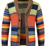 Rafferty | Shawl Collar Striped Cardigan