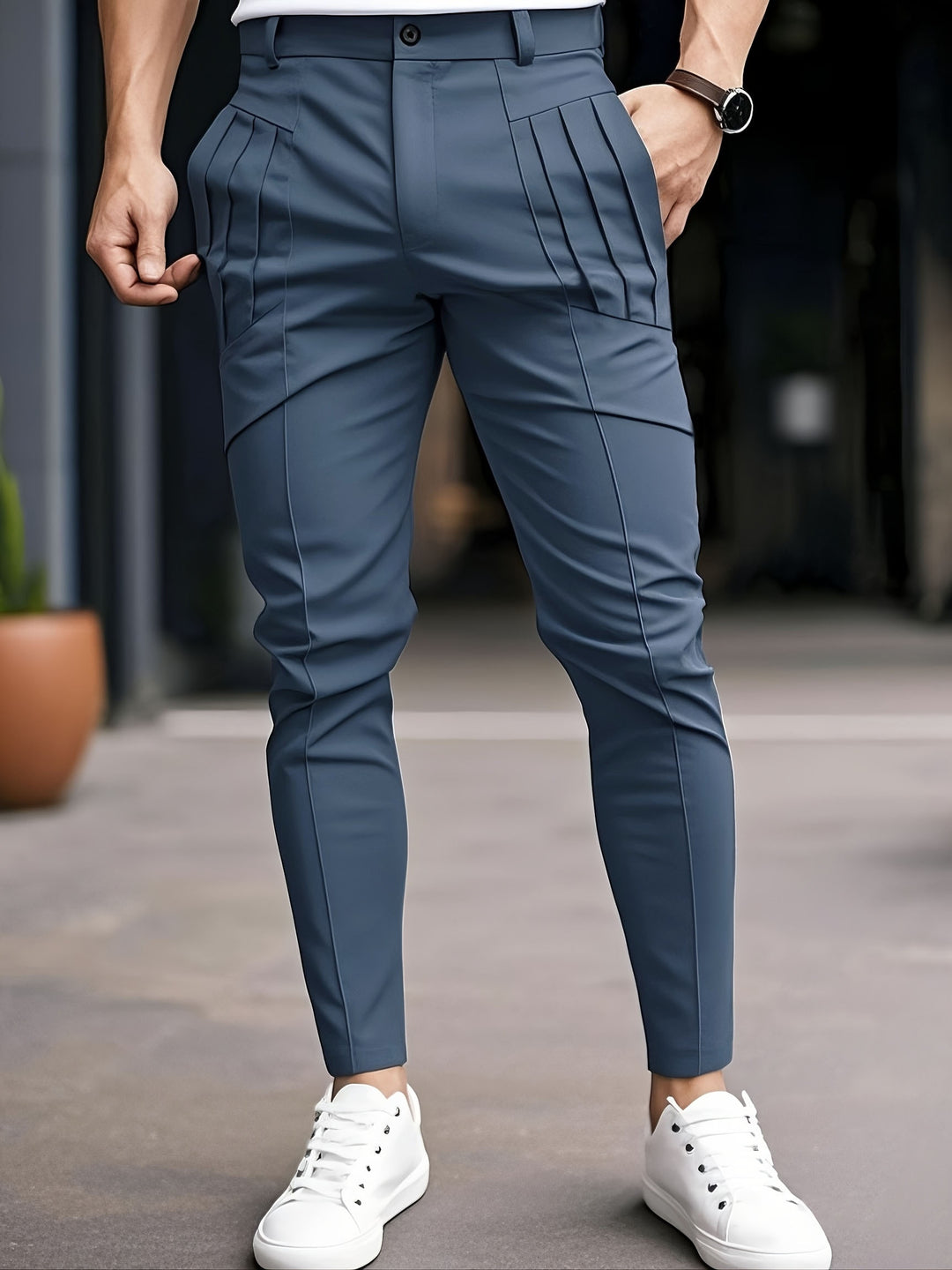 Julian | Tailored Slim-Fit Trousers