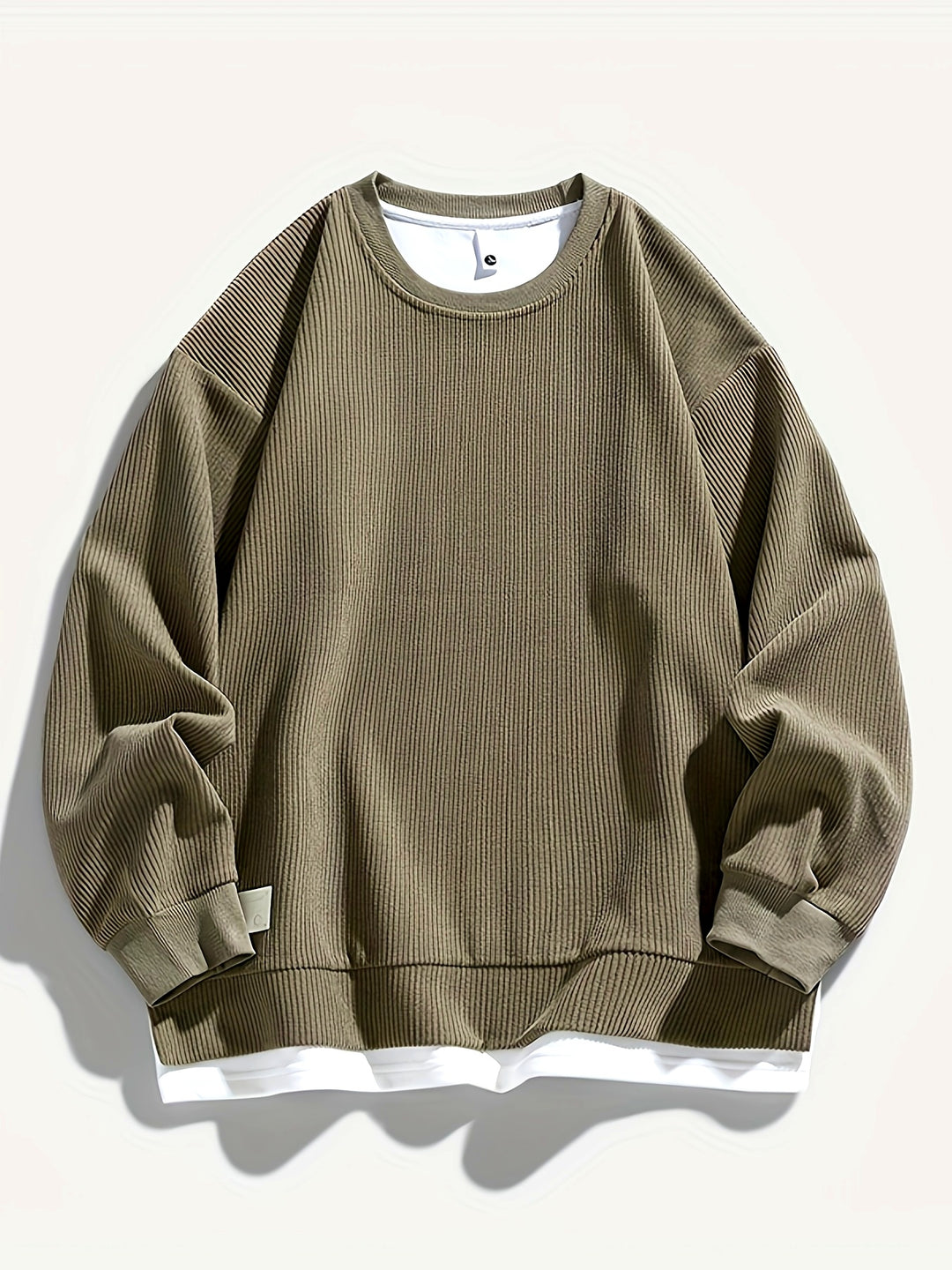 Auden | Layered Crewneck Sweatshirt