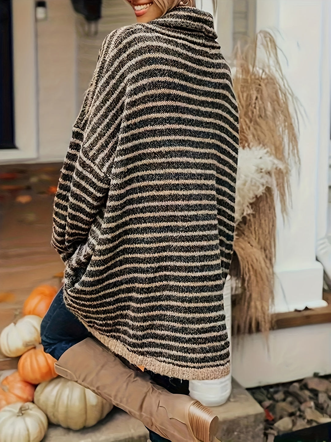 Lorena | Relaxed High-Neck Sweater