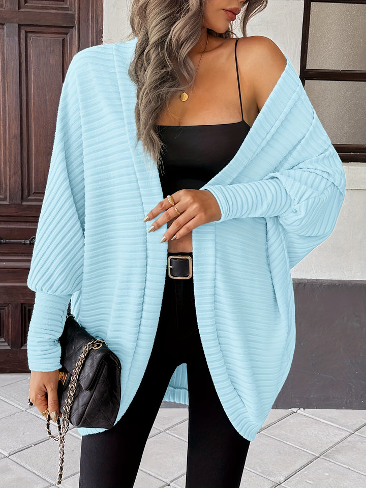 Maeve | Relaxed Open-Front Cardigan