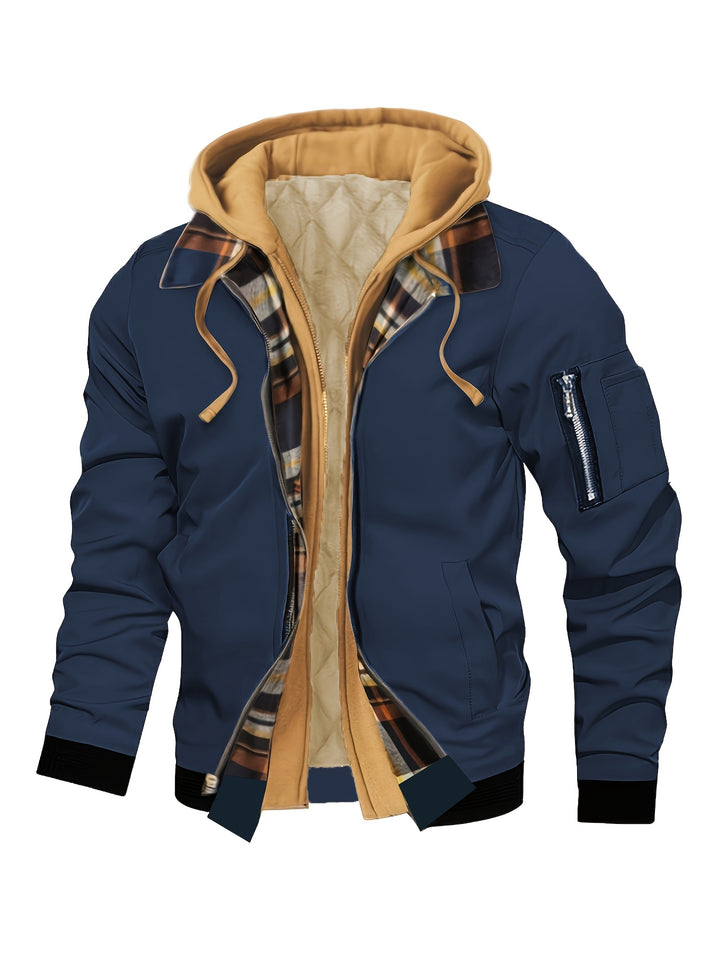 Brooks | Hooded Zip-Up Jacket