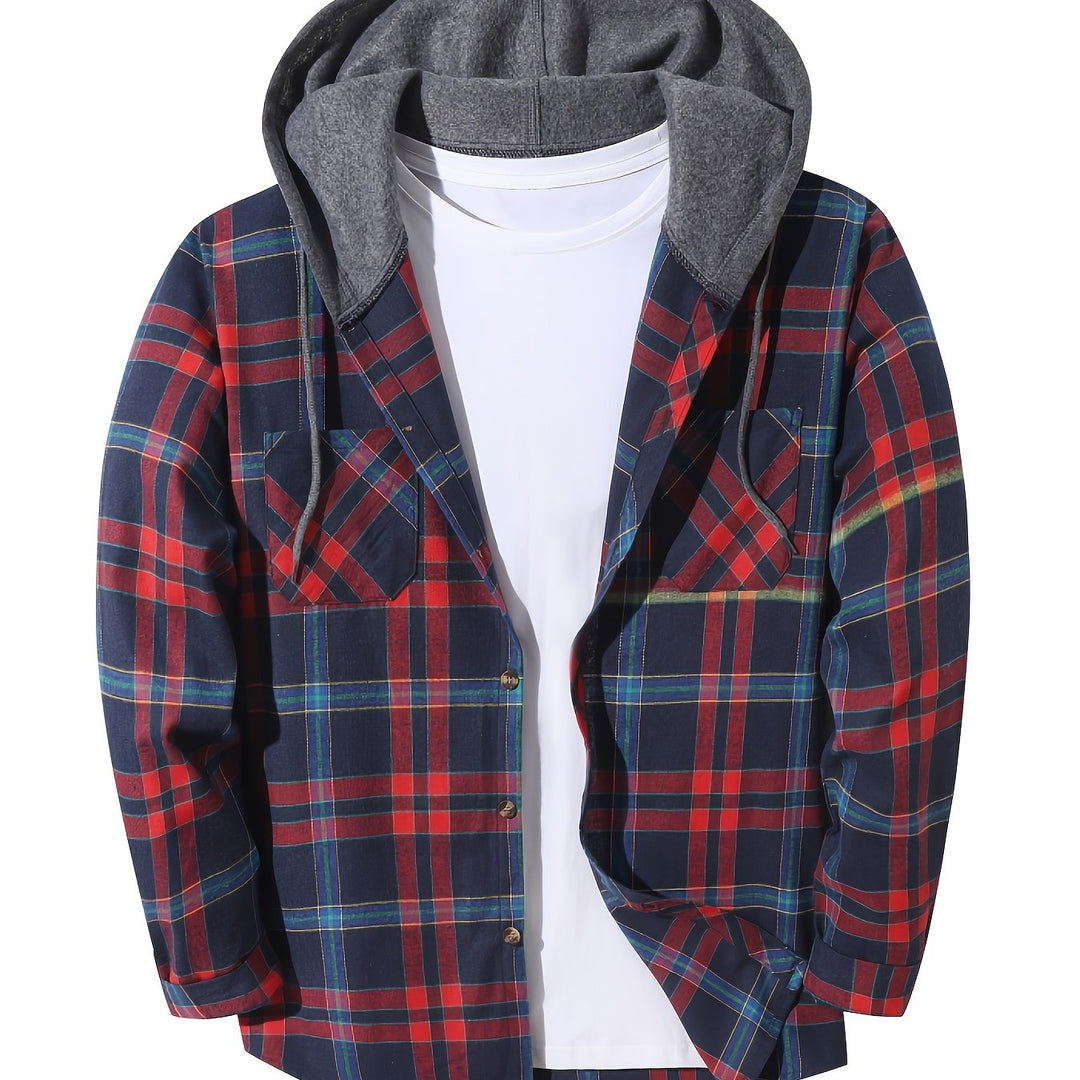 Byron | Rugged Hooded Shirt