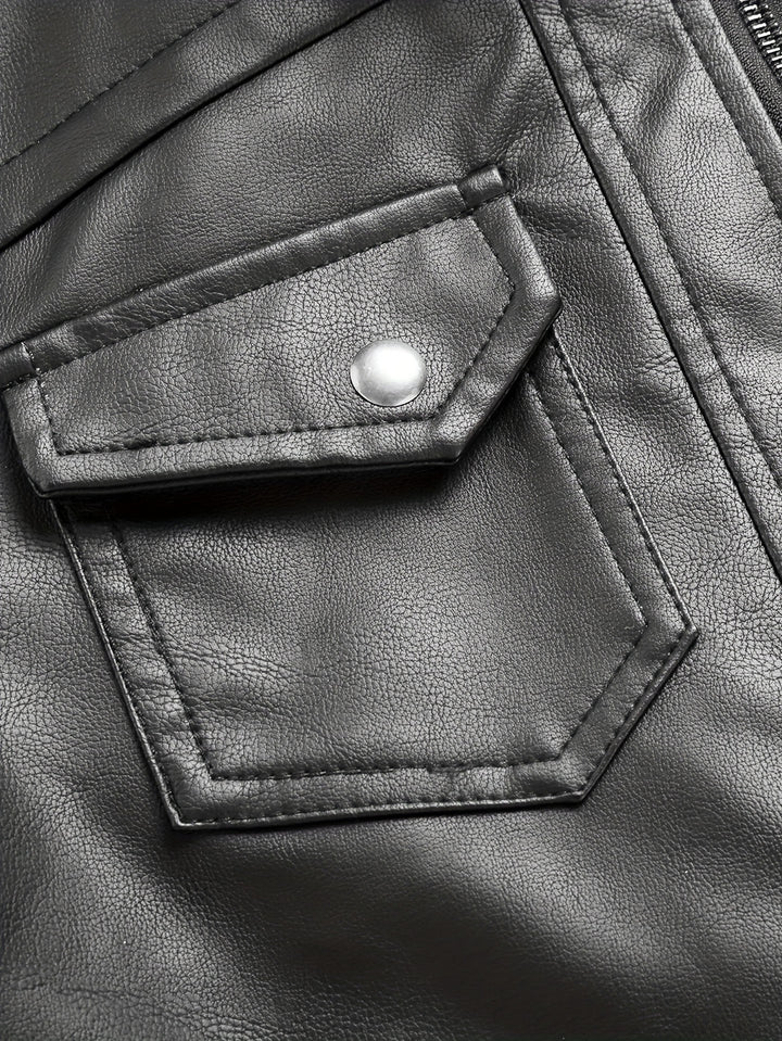 Roman | Hooded Moto Jacket