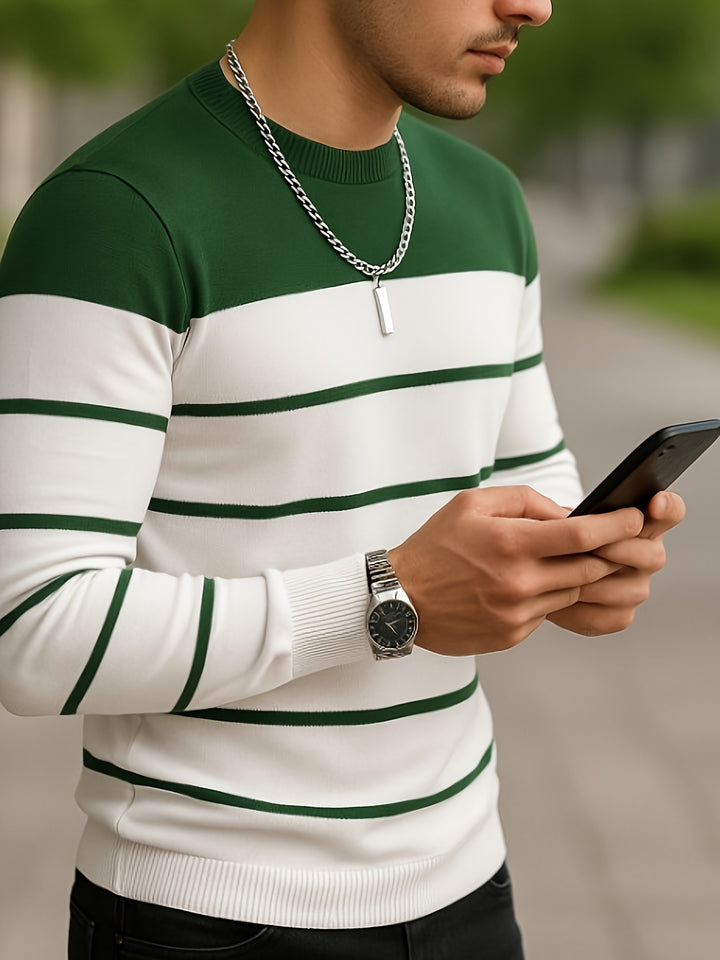 Lawson | Striped Crew-Neck Sweater