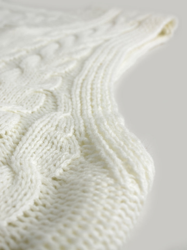 Colleen | Cable-Knit V-Neck Sweater Vest