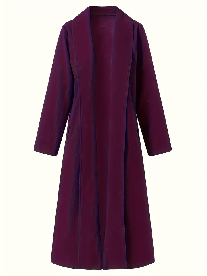Gwendolyn | Draped Longline Coat