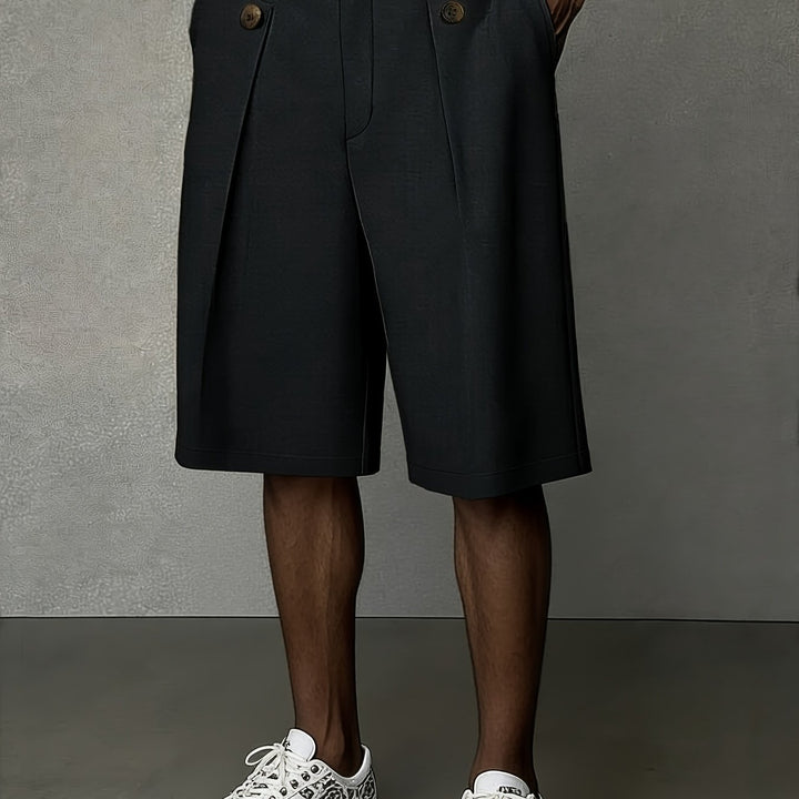 Barnaby | Tailored Pleated Shorts