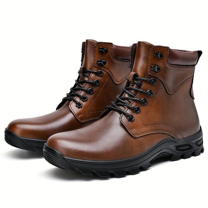 Whitaker | Rugged Lace-Up Ankle Boots