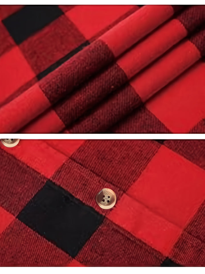Everly | Checked Button-Up Shirt