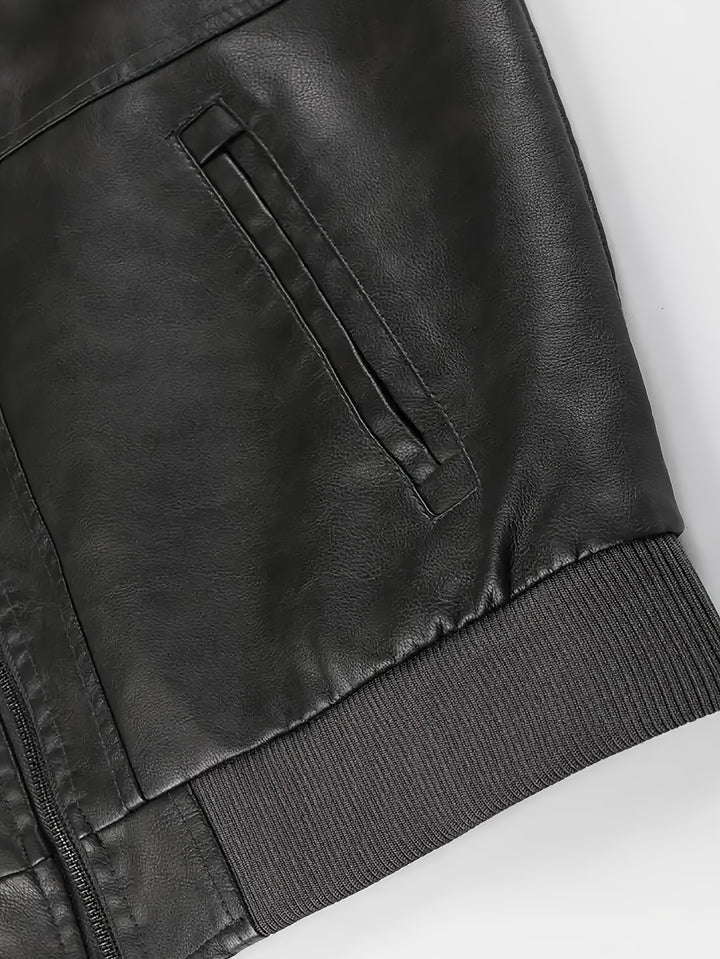 Roman | Hooded Moto Jacket