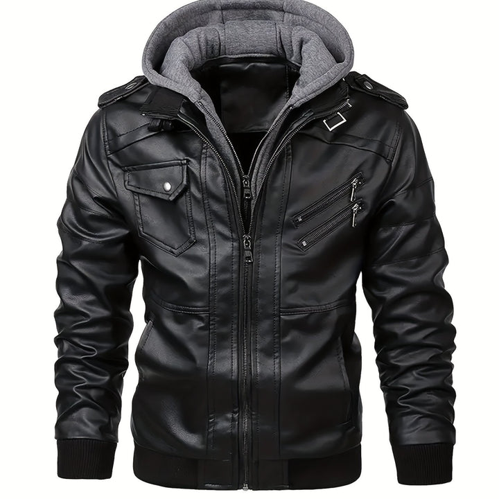 Roman | Hooded Moto Jacket