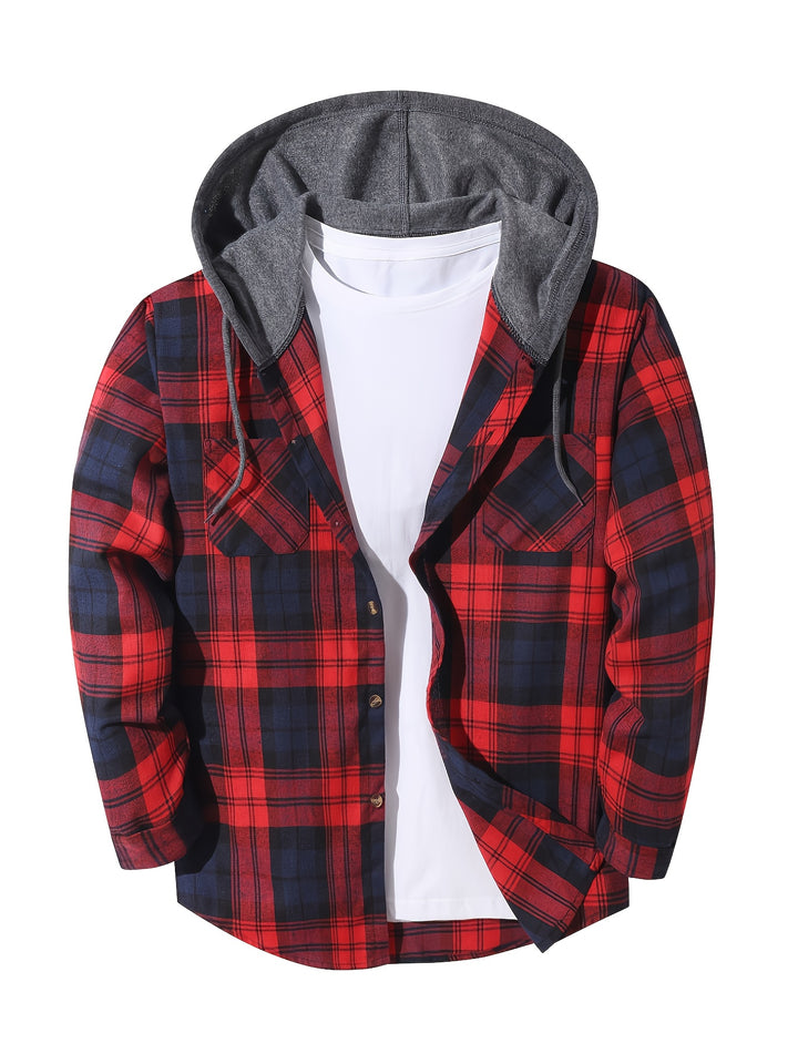 Byron | Rugged Hooded Shirt