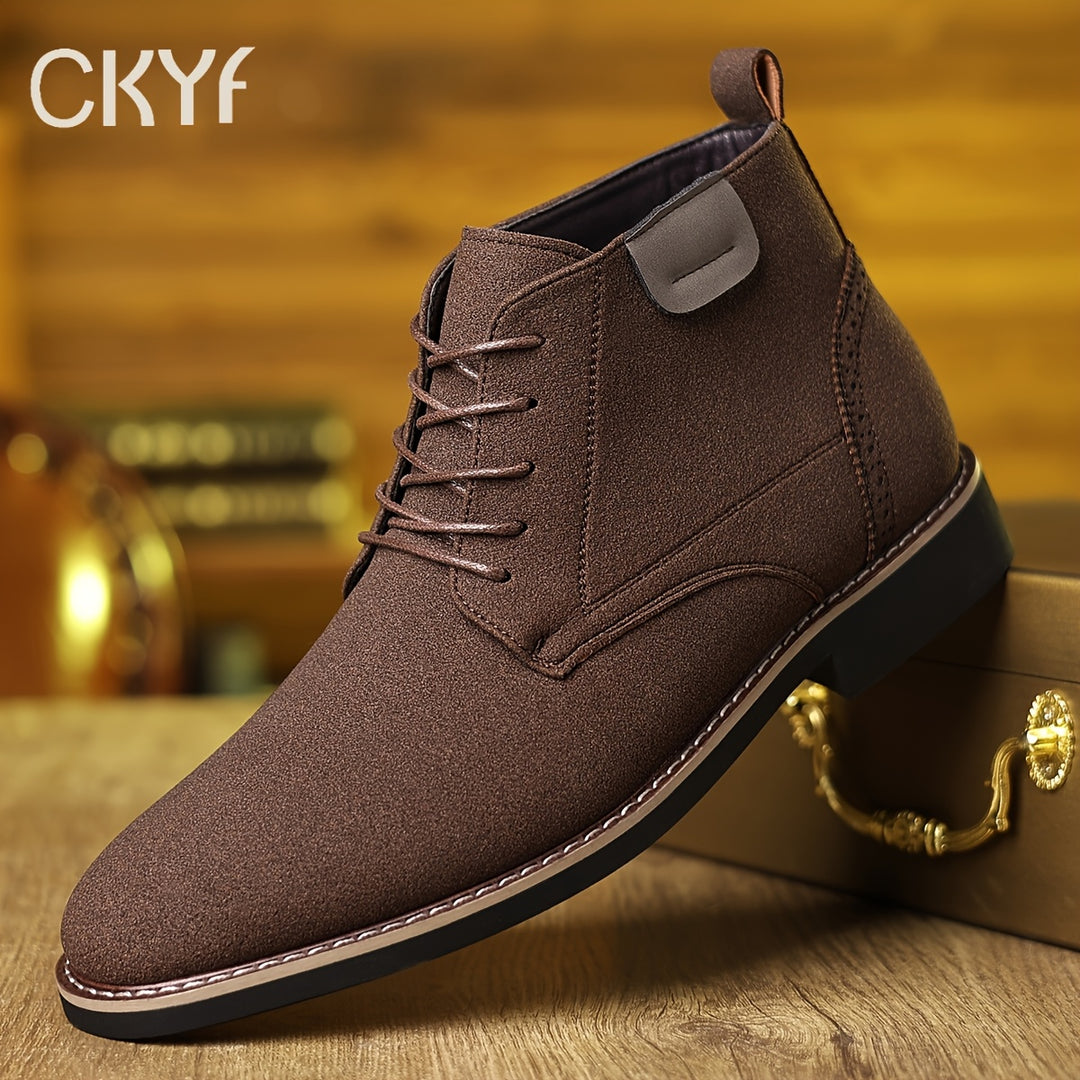 Alexander | Refined Lace-Up Ankle Boots