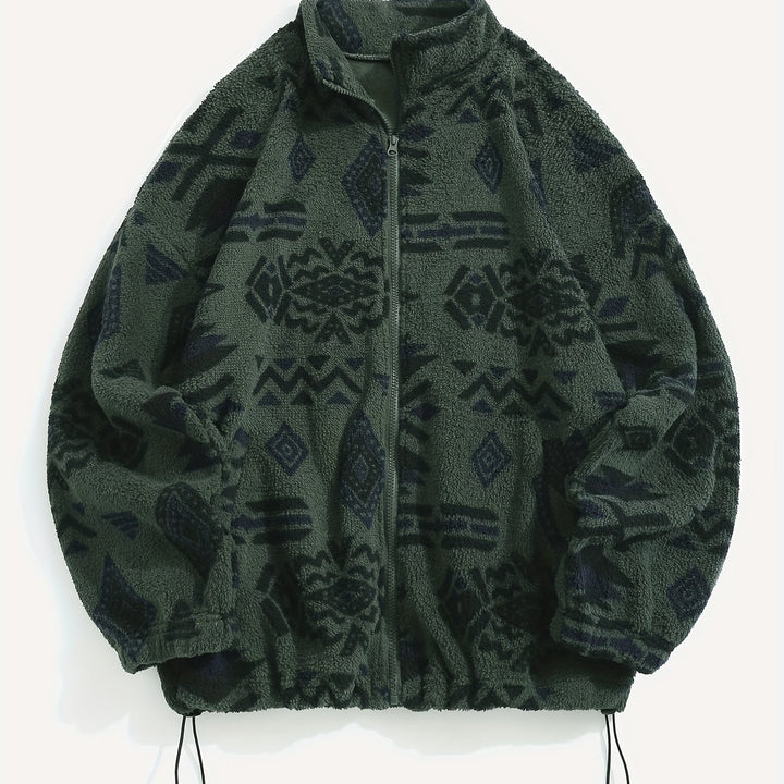 Lorraine | Patterned Zip-Up Jacket