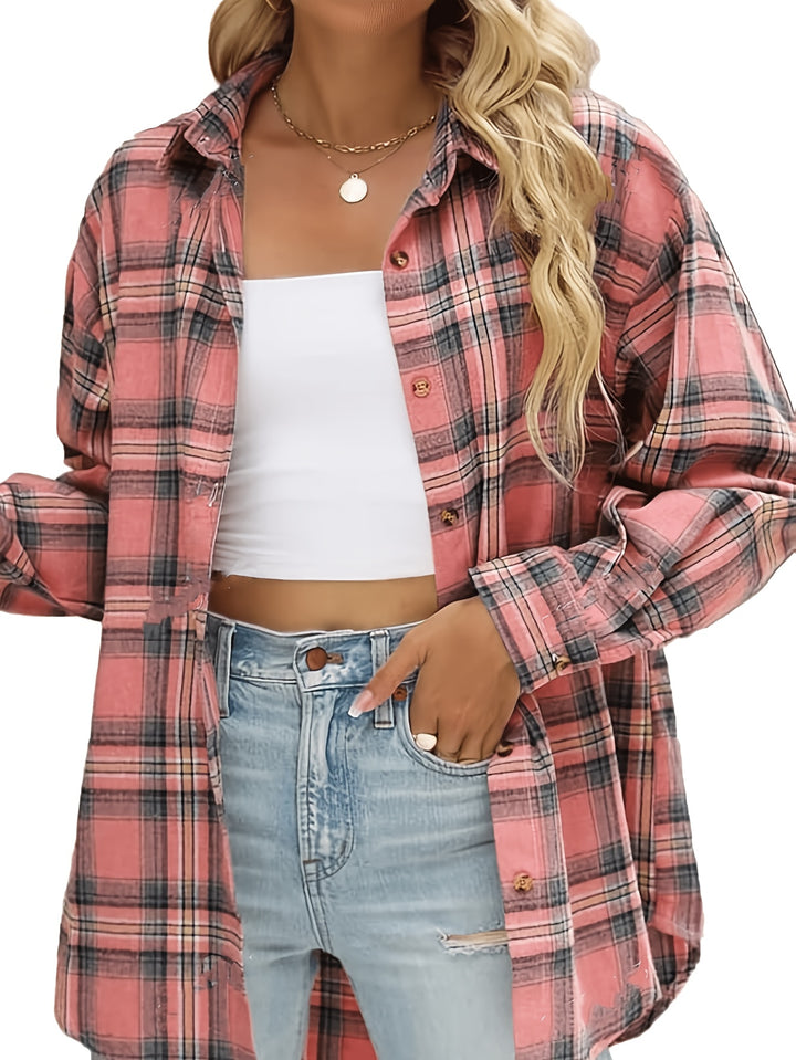 Bridget | Relaxed Checked Shirt