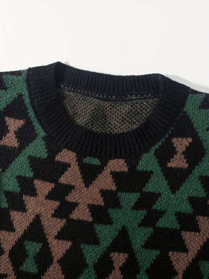 Rory | Heritage Patterned Jumper