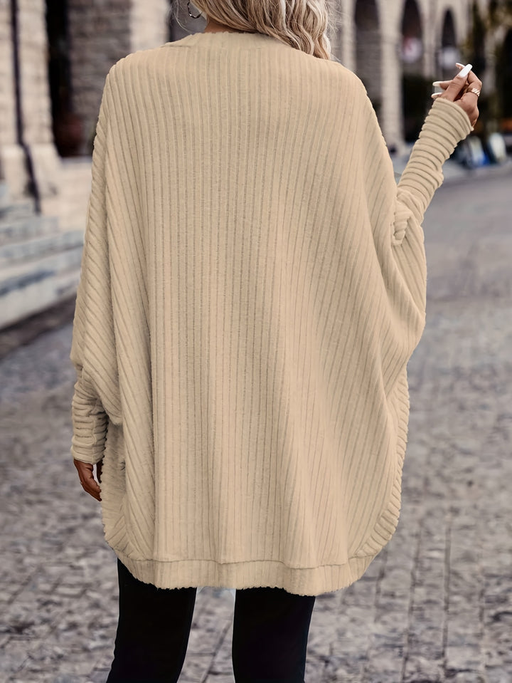 Maeve | Relaxed Open-Front Cardigan