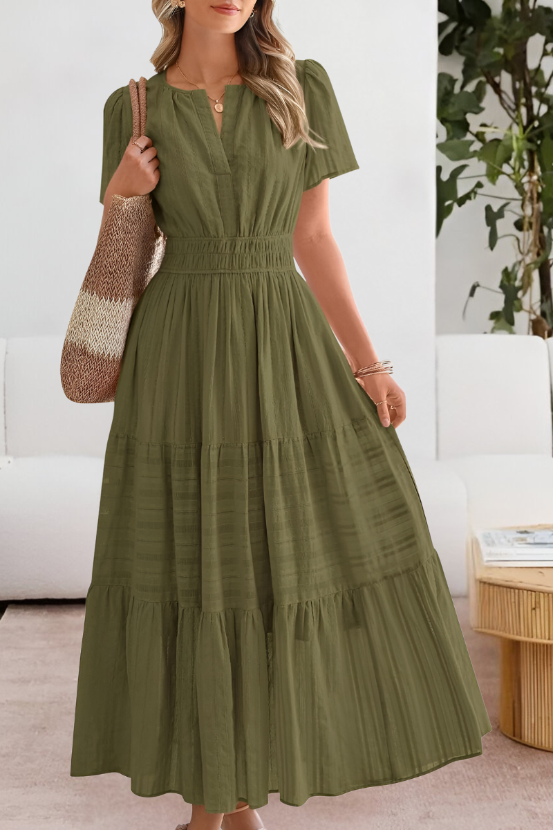 Hazel | Flowing Tiered Summer Dress