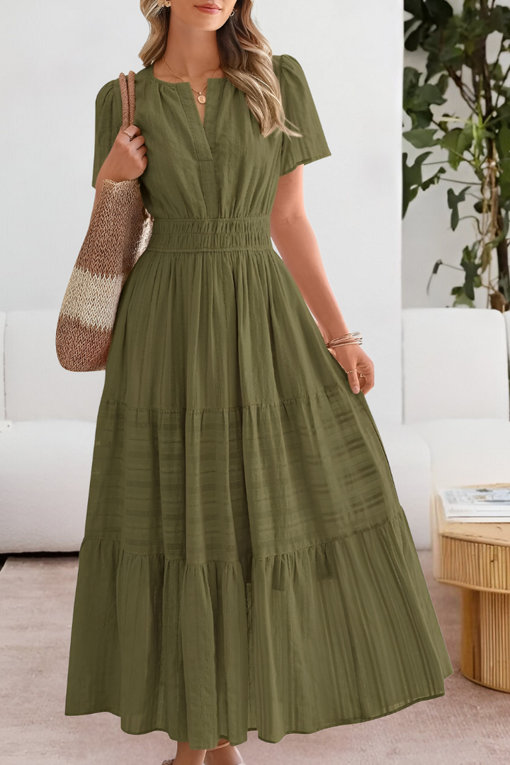 Hazel | Flowing Tiered Summer Dress