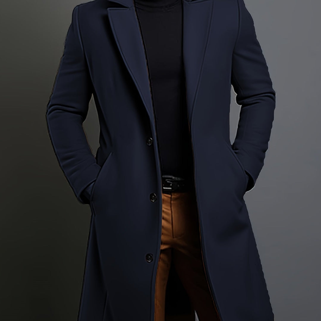 Hugh | Tailored Longline Coat