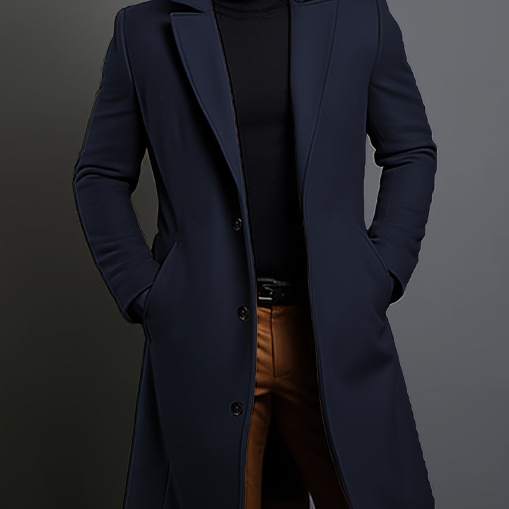 Hugh | Tailored Longline Coat