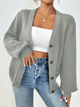 Marlowe | Relaxed Button-Front Cardigan