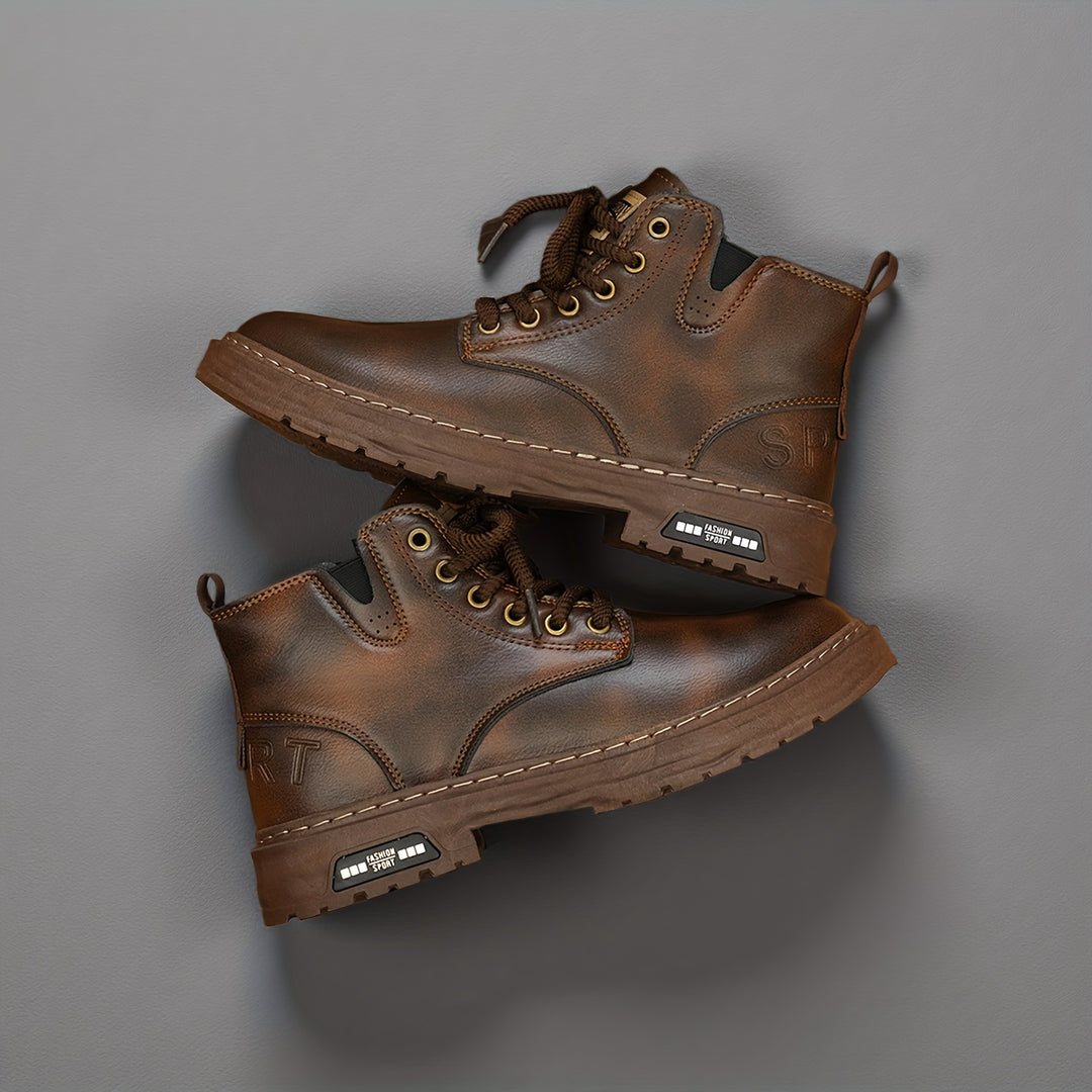 Rowan | Rugged High-Top Boots