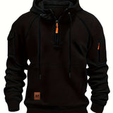 Colton | Rugged Quarter-Zip Hoodie