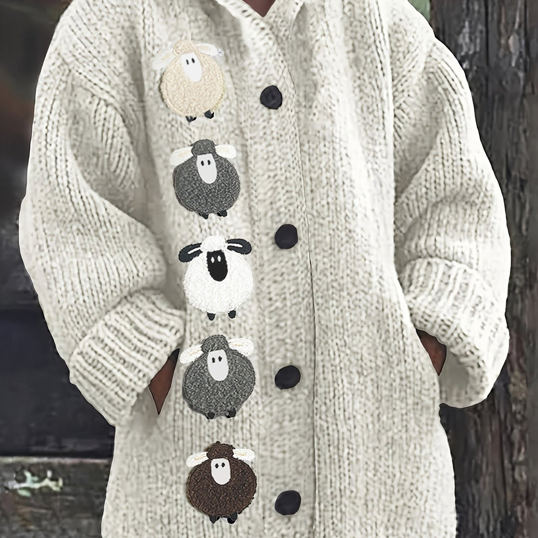 Faye | Cosy Hooded Cardigan