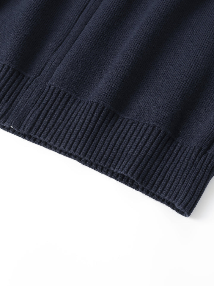 Winslow | Zip-Up Stand-Collar Cardigan
